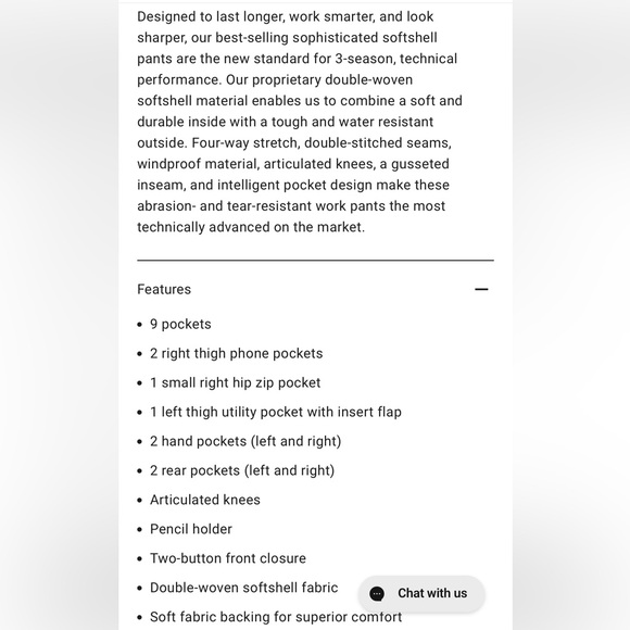 Truewerk T2 Werkpant - Picture 6 of 8